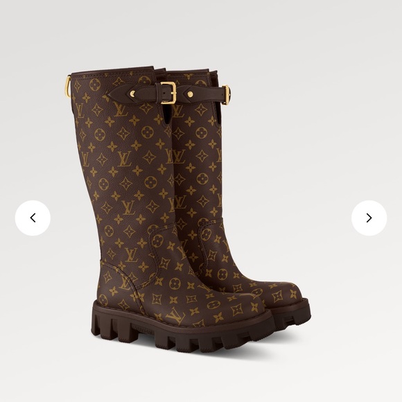 Louis Vuitton Checker High Boots - Picture 2 of 2